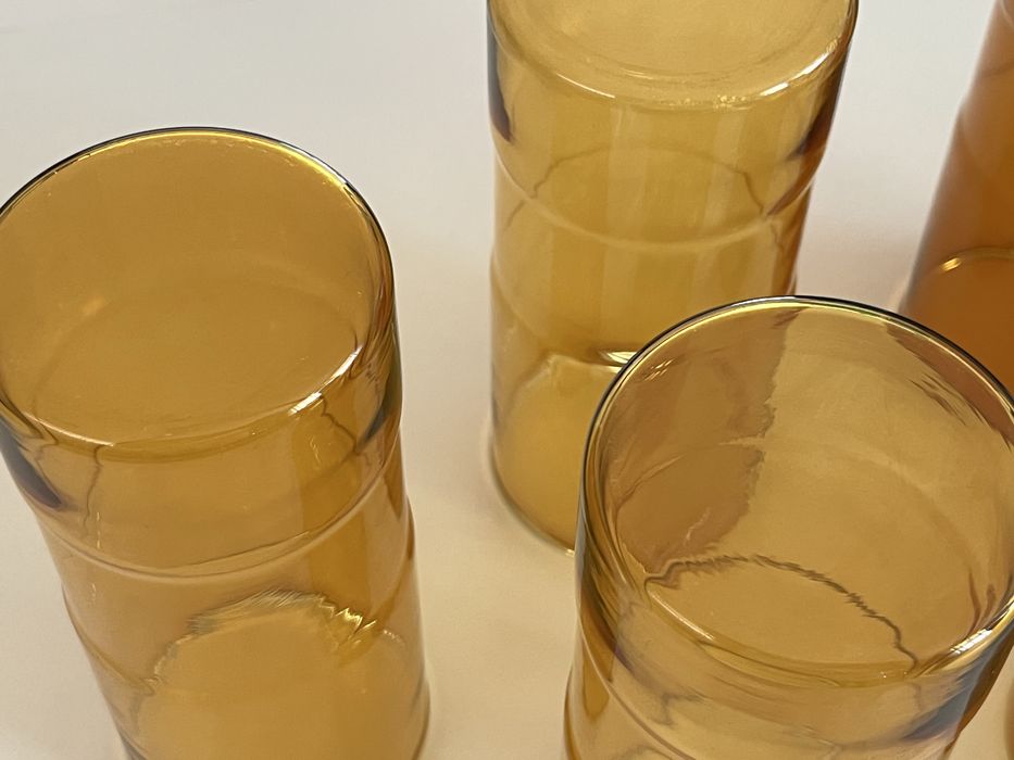 Copos Vintage SCHOTT MAINZ Jenaer Glass