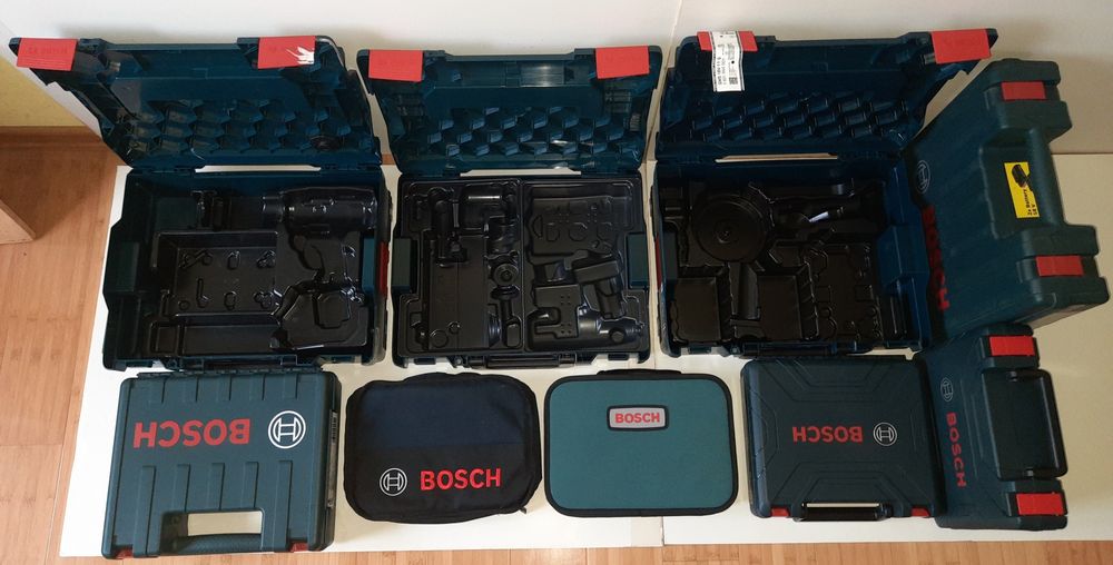Оригинальные: L-BOXX  102, 136, кейсы, сумки, вкладыши "Bosch"