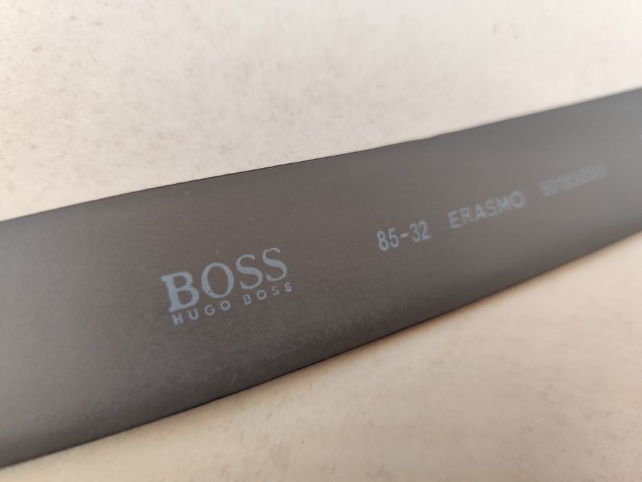 Cinto preto para Homem marca Hugo Boss  (85 cm / Tam. S)