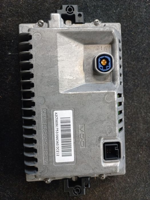 Wyświetlacz radia panel mercedes ml w166