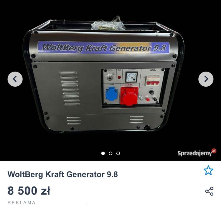 Генератор WoltBerg Kraft Generator 9.8