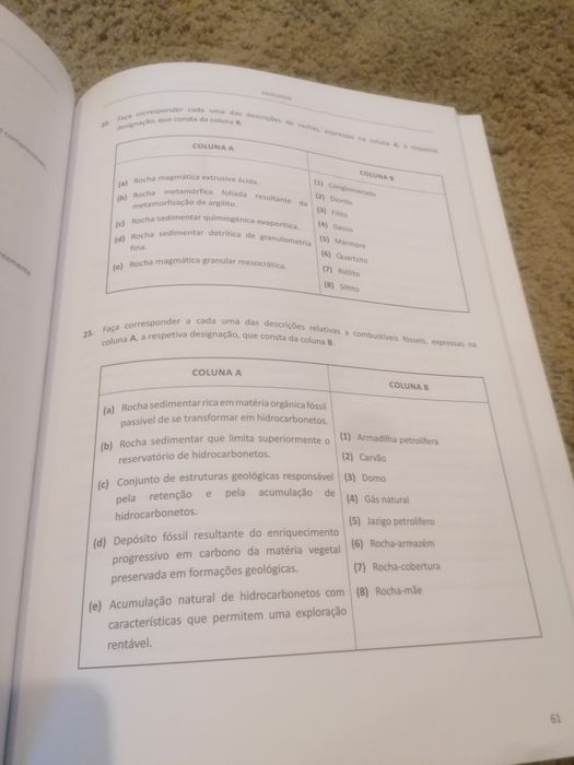 Biologia e Geologia, Preparação Exame nacional, IAVE