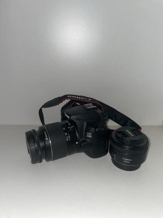 Canon EOS 250d + 18-55mm