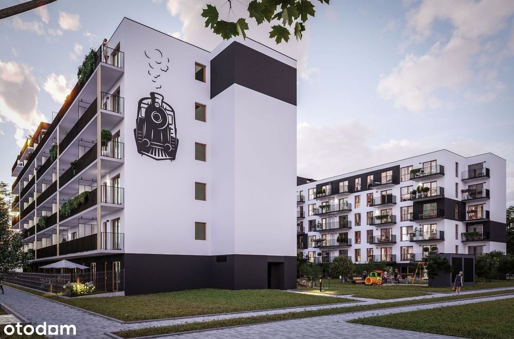 2-pokojowe mieszkanie 40m2 + ogródek Bezpośrednio