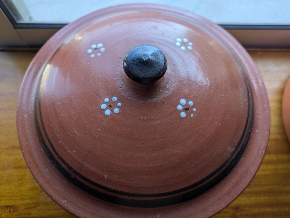 Panela de barro.