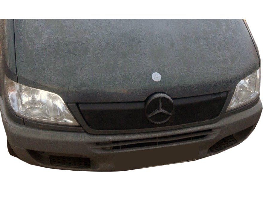Mercedes Sprinter 2002-2006 Зимова накладка на решітку матова