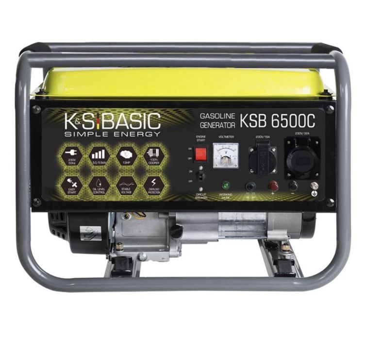 Генератор бензиновий KONNER&SOHNEN KSB 6500C