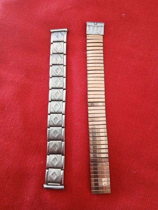 2 braceletes de relogio Antigas