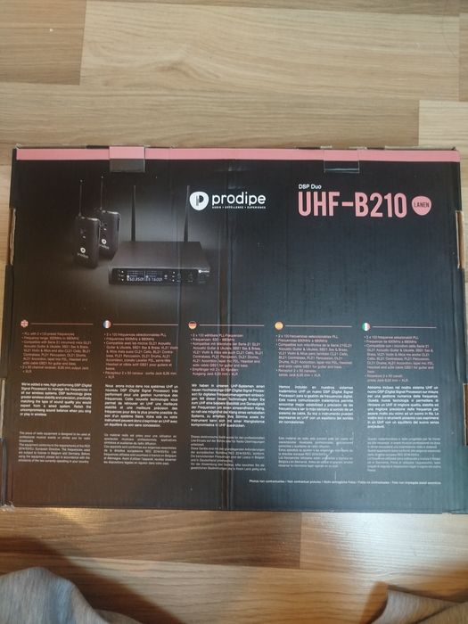 Mikrofony bezprzewodowe Profile Headset B210 Duo DSP UHF
