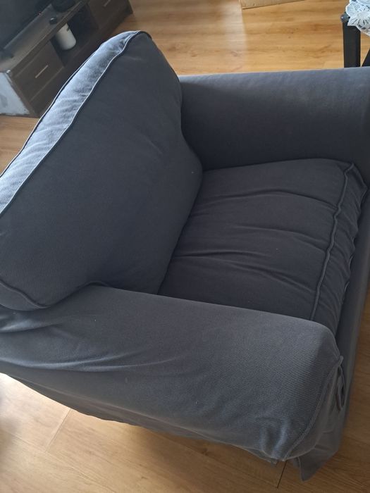 Sofa 2 osobowa plus fotel IKEA