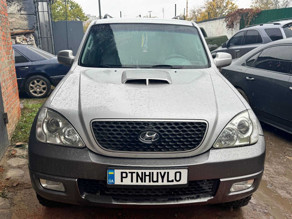 Авторозбірка Hyundai Terracan 2.9 diesel Авторазборка с 2004 по 2007