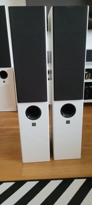 2 głośniki Wilson raptor 5 Białe, stan fabryczny