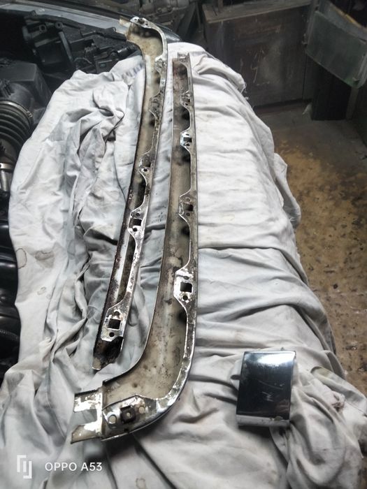 Мерс 126 хром накладки