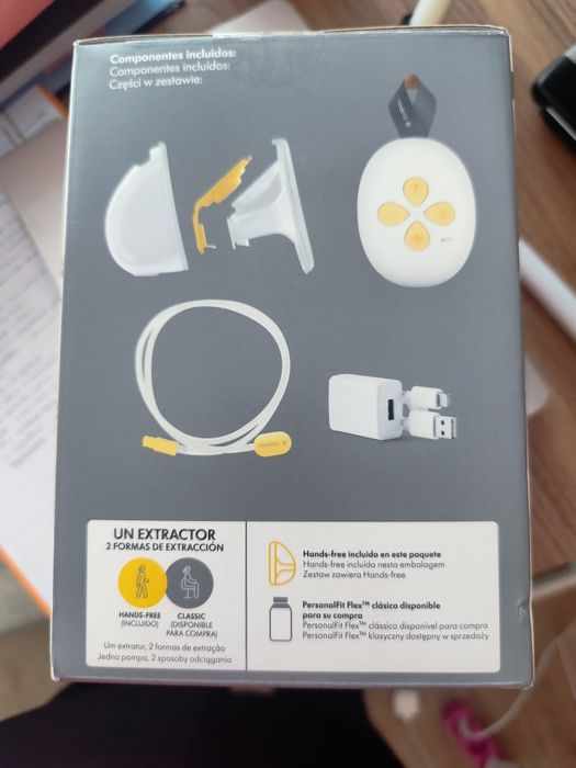 Extrator de Leite Elétrico Simples Medela Solo Nova (Selada)