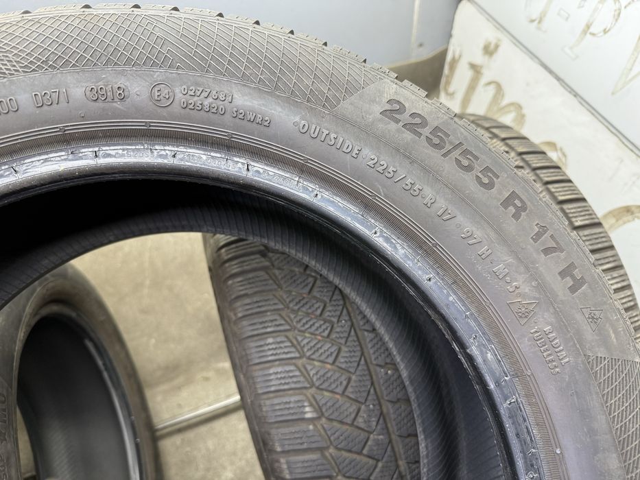Шини зимові 225 55 R17 Continental Winter Contact TS850P MO зима резина комплект
