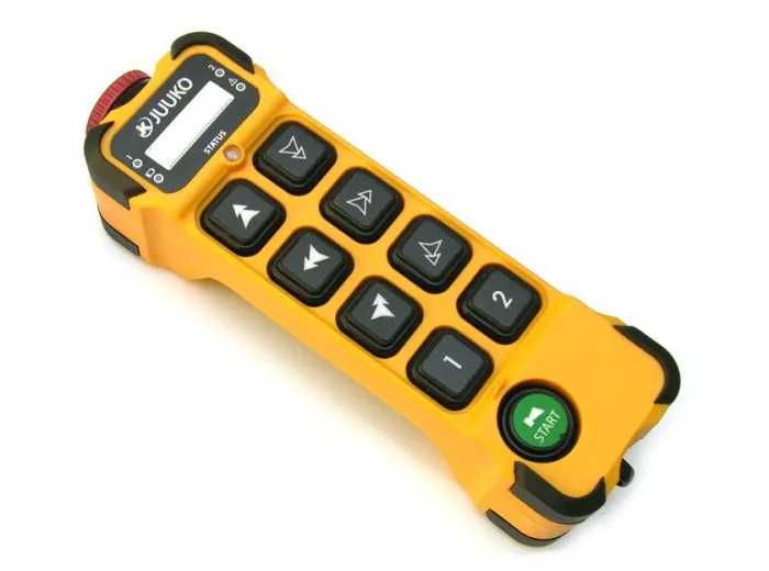 J-K808 Kaseta sterownicza radiowa do suwnic, 2 prędkości