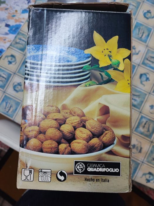 Loiça Italiana Quadrifoglio Lumara London - Meio Serviço