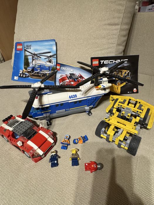 Lego наборы City, Creator, technic