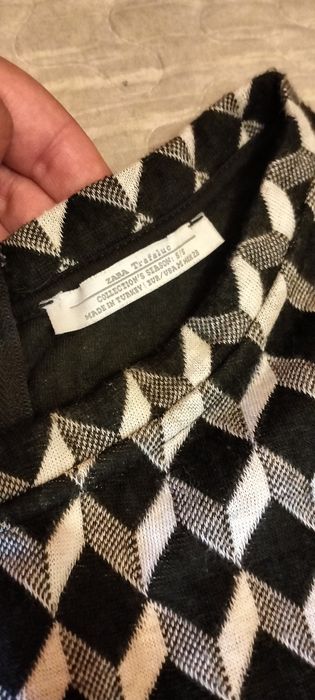 Macacão calção preto e branco