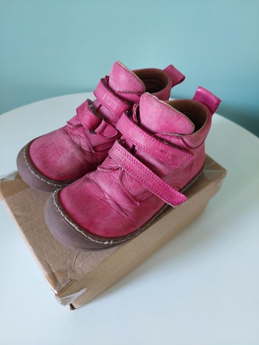 Buty dziewczęce skórzane PomPom 25