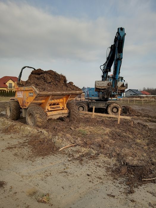 Wozidło budowlane 9 ton wynajem