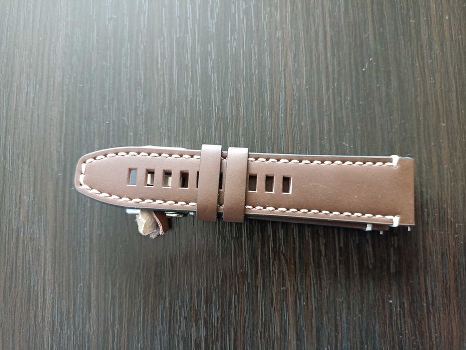 Skórzany pasek do zegarka 20 -24mm(NOWY)