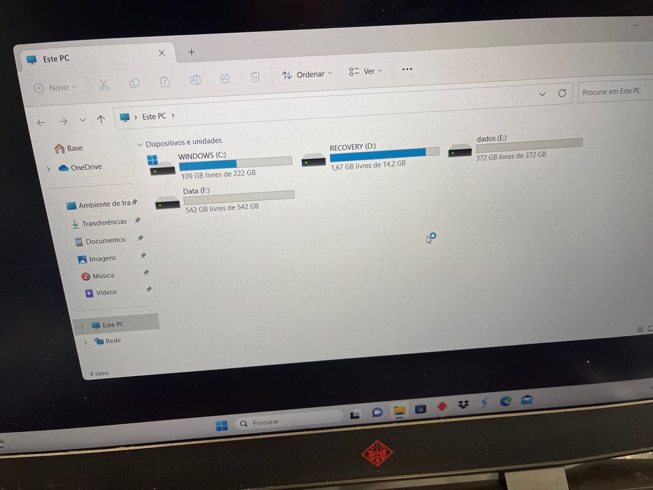 Hp gamer OMEN 15,6 i7