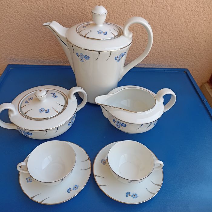 Serviço Tête a Tête Art Deco Vista Alegre 1922-47