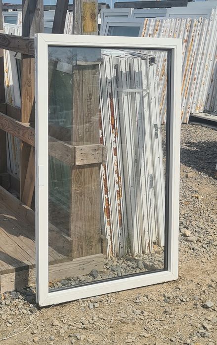 OKNA KacprzaK Witryna 84x133 FIX Używany PCV Lider Okna OLX