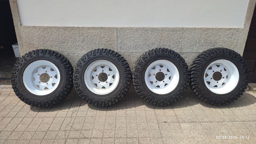 Jantes 4x4 com pneus Recip Trial – Jeep