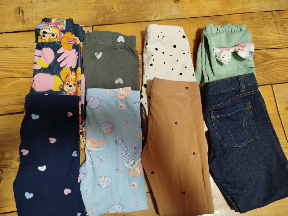 Legginsy i bluzki r. 104