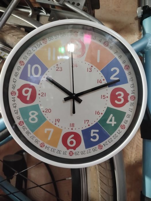 Годинник дитячий інформативний аналоговий, Детские часы Умник