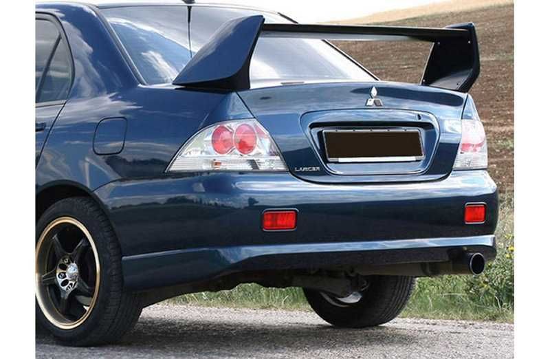 Накладка на передний бампер Mitsubishi Lancer 9 Sport V2.0 Юбка задняя