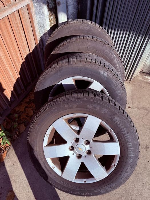 4 Jantes 17×115 com pneus