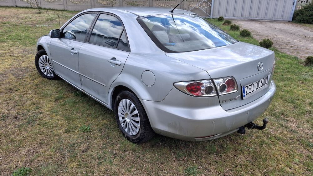 2003 r. MAZDA 6 benzyna 1.8 HAK  KLIMA sprawna