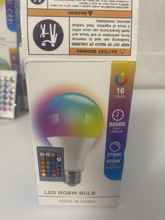 8 lâmpadas inteligentes com comandos