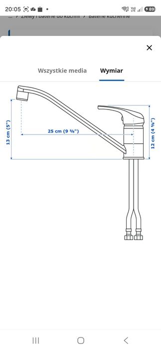 Bateria kuchenna Lagan ikea