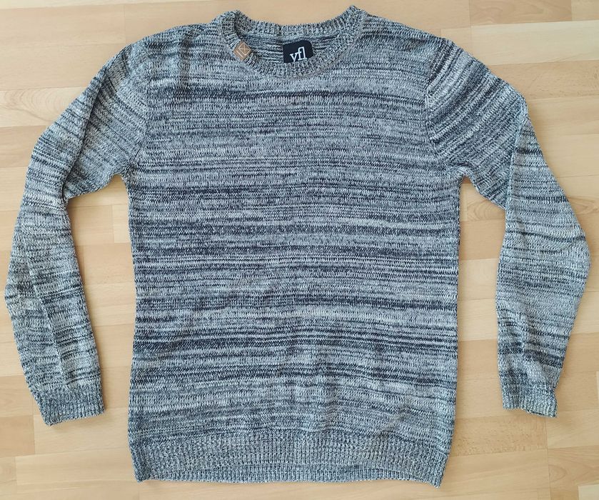 Sweter Reserved, melanż, L