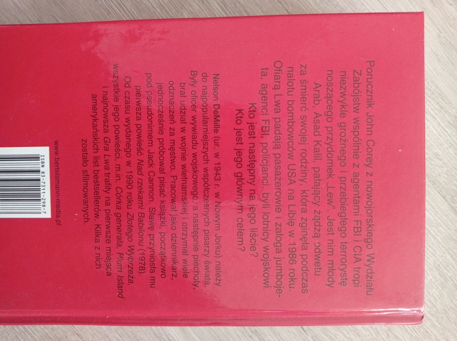 Gra lwa. Nelson DeMille