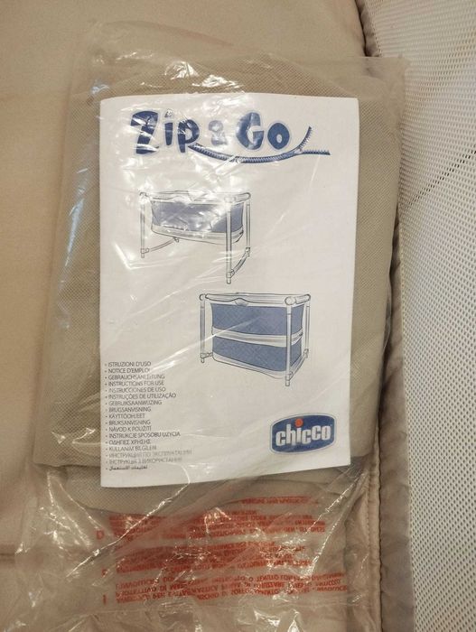 Quase novo berço de viagem extensível Chicco Zip&Go