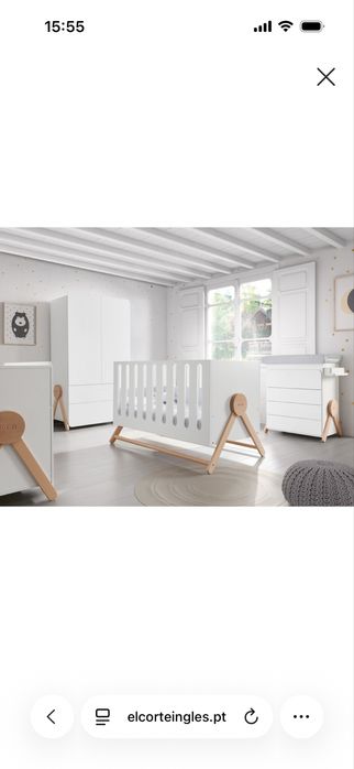 Cama berço evolutivo Micuna