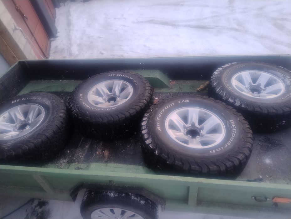 Koła opony patrol 33" R16   6x139.7