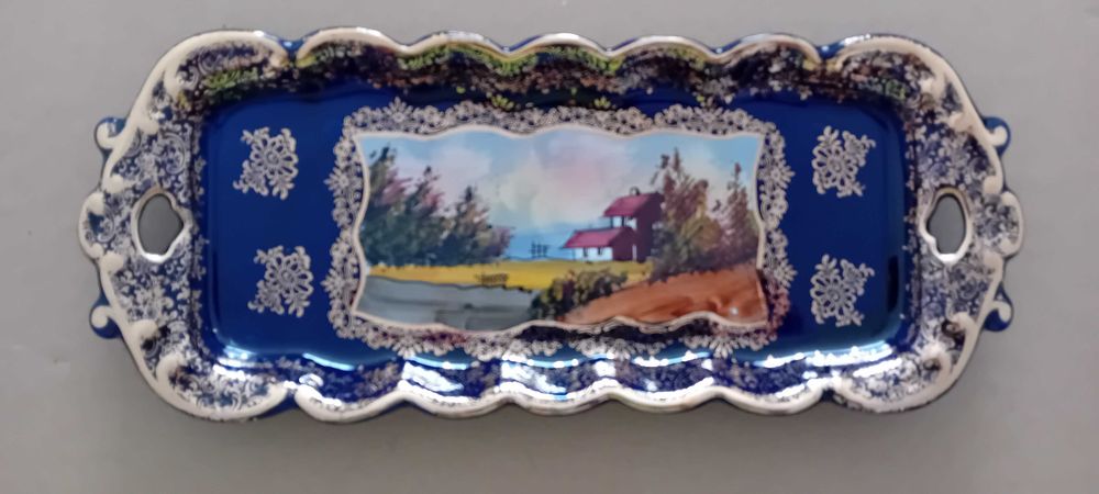 Travessa Vintage Faiança Portuguesa de Alcobaça  ELPA