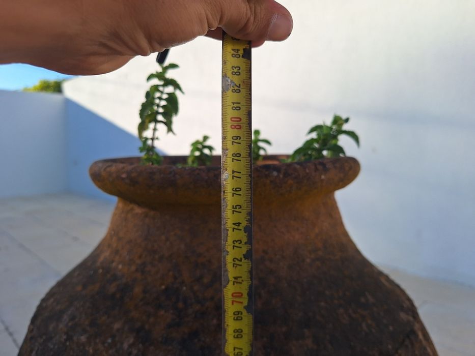 Potes ânfora vaso de barro