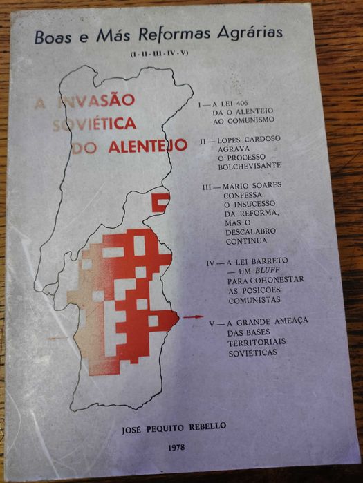 Livro Boas e Más Reformas Agrárias (1-11-III-IV-V)Jose Pequito Rebello
