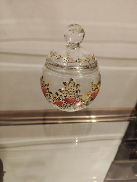 Cukierniczka malowana ręcznie, bombonierka