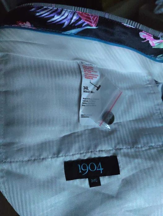 Джинсы брюки 1904 trousers United Kingdom w34 check grey.