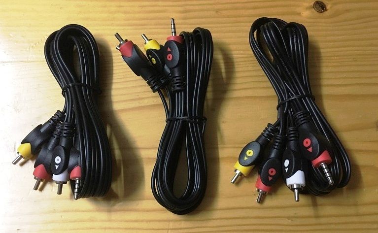 Cabo Jack 3,5mm Macho - 3 RCA Macho (1,5 mts)64585635251331124