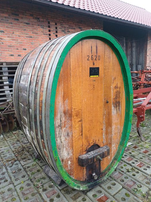 Dębowa beczka po winie 2600l