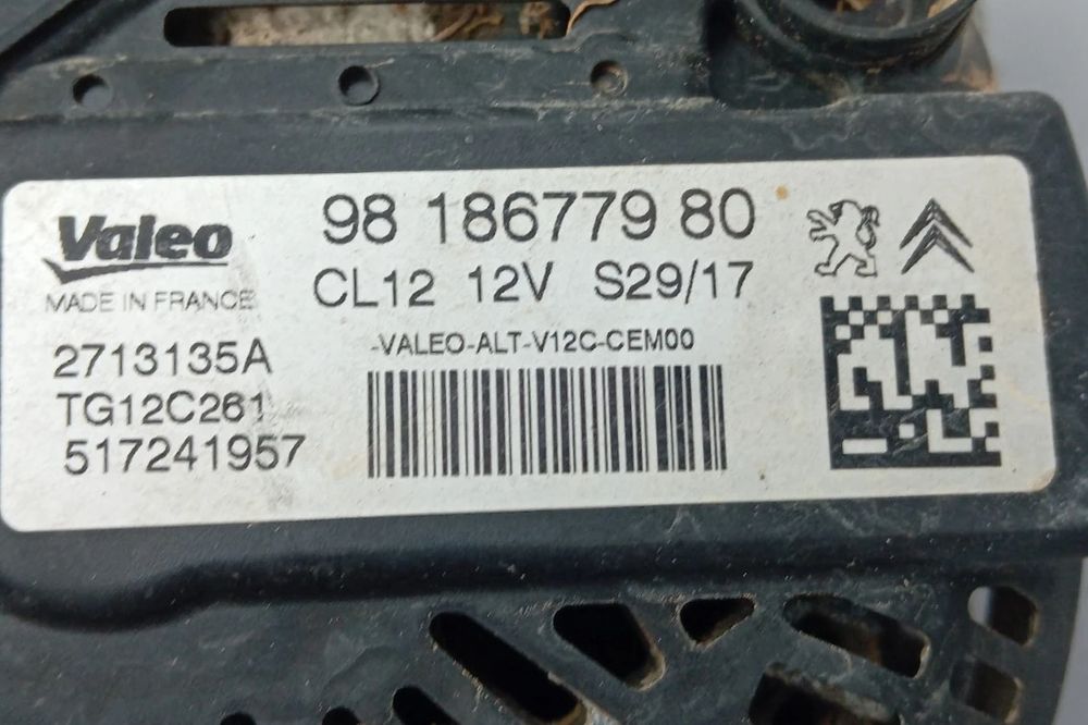 Alternador PEUGEOT 3008 II (M_)